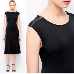 NWT Ann Taylor Ponte MIDI Dress